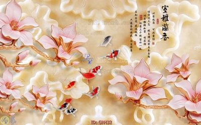 File in ấn File tranh giả ngọc GN432 (bản gốc) sắc nét