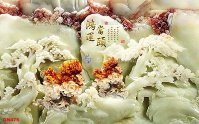 File tranh File tranh giả ngọc GN475 (gốc) in backlit film