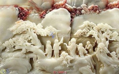 File PSD in ấn File tranh giả ngọc GN85 (chất lượng cao)