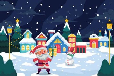 File tranh File phông sân khấu background banner giáng sinh noel 2025 GS1056 (ảnh gốc) sắc nét hoàn hảo