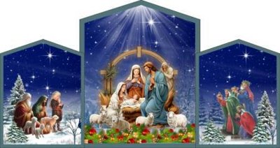 Tải file File phông sân khấu background banner giáng sinh noel 2025 GS1144 (PSD) cho in ấn quảng cáo