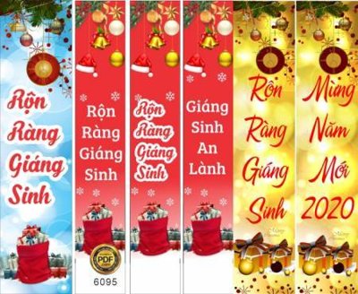 Tải file gốc File phông sân khấu background banner giáng sinh noel 2025 GS1155 (in bạt) quảng cáo