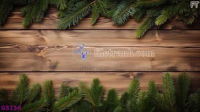 Download file gốc File phông cây thông giáng sinh GS116 (in lụa) nghệ thuật