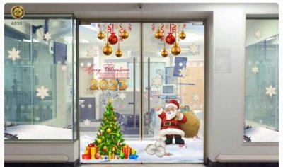 Tải về hình ảnh gốc File in decal giáng sinh noel 2025 GS1223 sắc nét