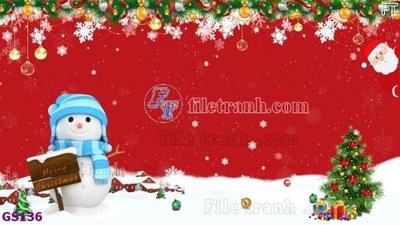 Mua file tranh gốc File phông cây thông giáng sinh GS136 tại Filetranh.com