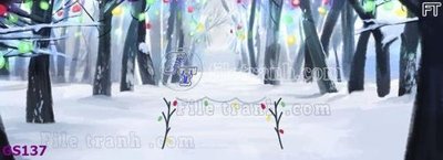 File gốc File phông cây thông giáng sinh GS137 (trang trí) phòng ngủ
