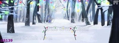 Chi tiết file tranh tráng gương File phông cây thông giáng sinh GS139 (ảnh gốc)