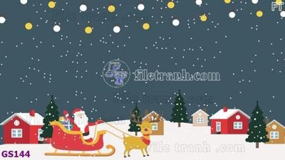 File gốc File phông cây thông giáng sinh GS144 (in ấn) màu sắc trung thực