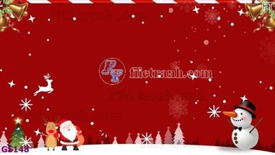 File tranh trang trí File phông cây thông giáng sinh GS148 (file gốc)