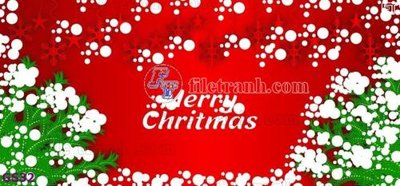 File tranh File phông cây thông giáng sinh GS32 (ảnh gốc) độ nét vượt trội