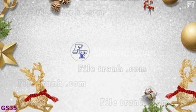 File ảnh File phông cây thông giáng sinh GS35 (gốc) in quảng cáo ngoài trời
