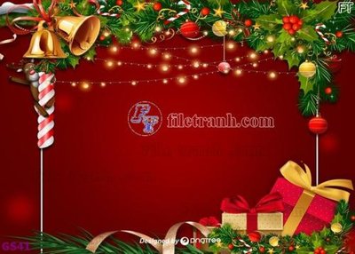 Download file File phông cây thông giáng sinh GS41 (chuẩn in) chất lượng cao