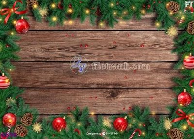 File tranh File phông cây thông giáng sinh GS56 (ảnh gốc) độ nét vượt trội