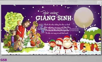 File gốc file baner phông công giáo chúa giáng sinh GS8 (cho in UV) siêu nét