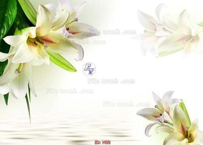 File in mica file tranh hoa H08 (ảnh gốc) đẹp