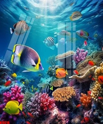 Tải file File tranh gốc in tranh tường nền tổng hợp H10218 (gốc) làm file tranh quảng cáo