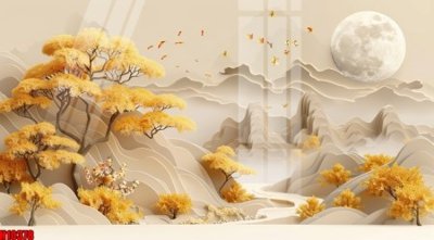 File gốc File tranh gốc in tranh tường nền tổng hợp H10378 (in tráng gương) ốp tường