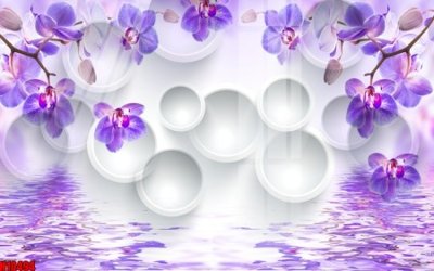 File in trần File tranh gốc in tranh tường nền tổng hợp H10494 (bản gốc) hoa văn