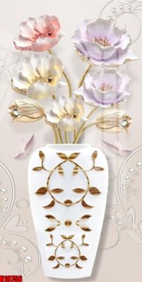 File tranh File tranh gốc in tranh tường nền tổng hợp H10756 (file gốc) chuẩn màu in