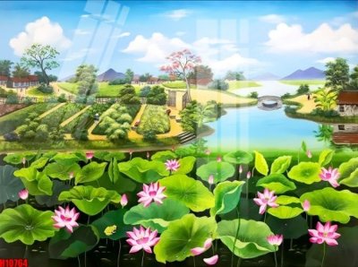 File in ấn File tranh gốc in tranh tường nền tổng hợp H10764 (bản gốc) cao cấp