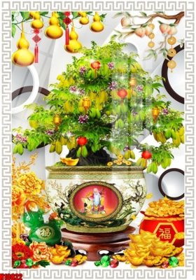 Hình ảnh file gốc File tranh gốc in tranh tường nền tổng hợp H10822 cho in UV