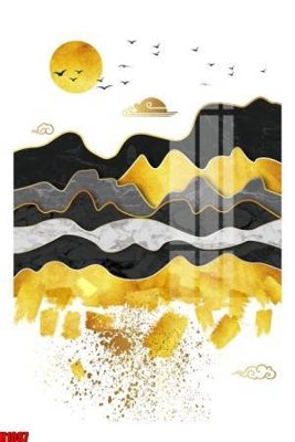 File ảnh File tranh decor tranh bộ treo tường tổng hợp H1087 (gốc) in decal dán tường