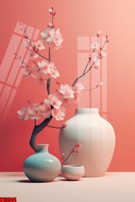 File gốc File tranh gốc in tranh tường nền tổng hợp H10944 (in lụa) tranh phong thủy