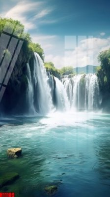 File tranh in trần 3D File tranh gốc in tranh tường nền tổng hợp H11189 (ảnh gốc)