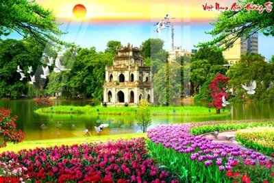 File tranh File tranh gốc in tranh tường nền tổng hợp H11191 (bản gốc) trang trí văn phòng