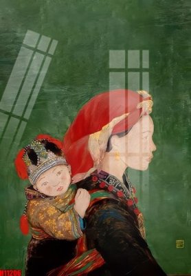 Tải file File tranh gốc in tranh tường nền tổng hợp H11206 (gốc) làm file thiết kế