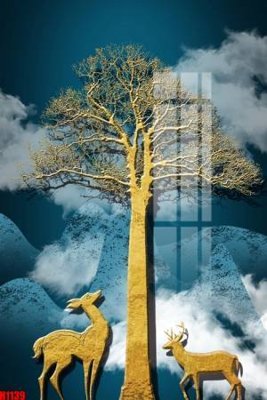 Ảnh gốc File tranh decor tranh bộ treo tường tổng hợp H1139 (siêu chi tiết) để in ấn