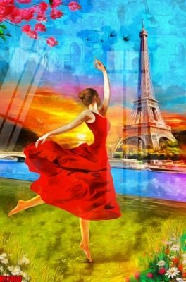 File tranh in trần 3D File tranh gốc in tranh tường nền tổng hợp H11460 (ảnh gốc)