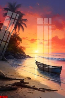 Tải file File tranh gốc in tranh tường nền tổng hợp H11593 (ảnh gốc) in gạch 3D