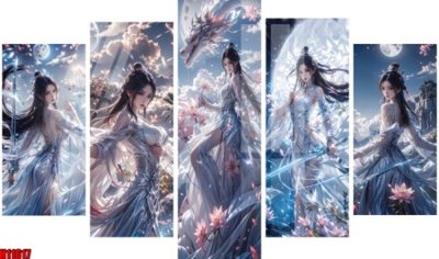 Tải file File tranh gốc in tranh tường nền tổng hợp H11617 (gốc) làm file in ấn