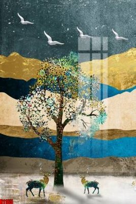 Tải file tranh gốc File tranh decor tranh bộ treo tường tổng hợp H1165 chất lượng cao