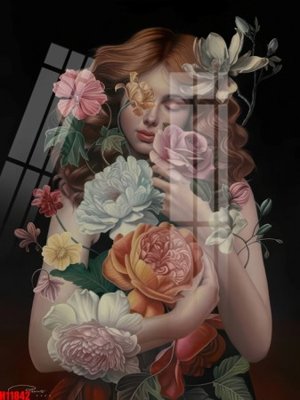 Tải file File tranh gốc in tranh tường nền tổng hợp H11842 (gốc) làm tranh trang trí