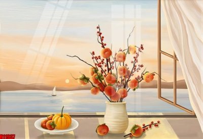 File tranh File tranh gốc in tranh tường nền tổng hợp H11937 (gốc) in trên kính