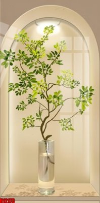 File tranh File tranh gốc in tranh tường nền tổng hợp H12173 (gốc) chủ đề thành phố