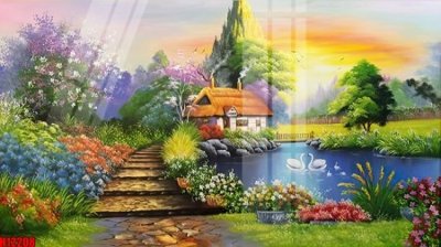 File gốc in ấn File tranh gốc in tranh tường nền tổng hợp H12208 (sẵn sàng tải về)