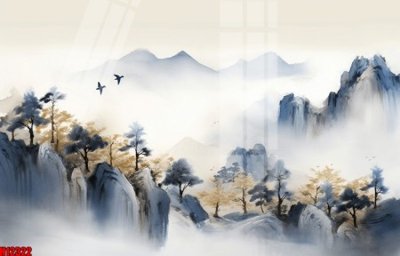 File in ấn chuyên nghiệp File tranh gốc in tranh tường nền tổng hợp H12322 (file gốc)