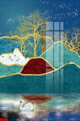 File gốc File tranh decor tranh bộ treo tường tổng hợp H1248 (trang trí) phòng ngủ