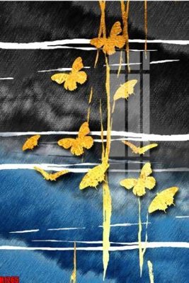 Download file gốc File tranh decor tranh bộ treo tường tổng hợp H1265 (in mica) trang trí