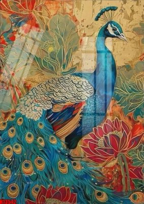 Tải file File tranh gốc in tranh tường nền tổng hợp H13542 (gốc) làm file thiết kế