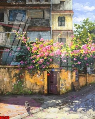 File gốc in mica File tranh gốc in tranh tường nền tổng hợp H13679 chất lượng