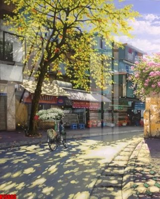 File ảnh File tranh gốc in tranh tường nền tổng hợp H13683 (gốc) in backdrop sự kiện