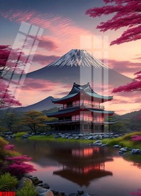 Tệp tin gốc File tranh gốc in tranh tường nền tổng hợp H13851 (dùng cho in ấn) chuyên nghiệp