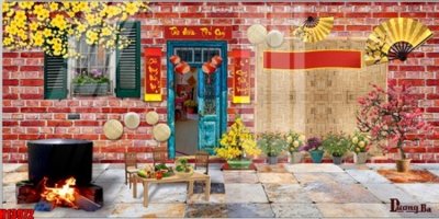 File gốc File tranh gốc in tranh tường nền tổng hợp H13972 (trang trí) phòng trẻ em