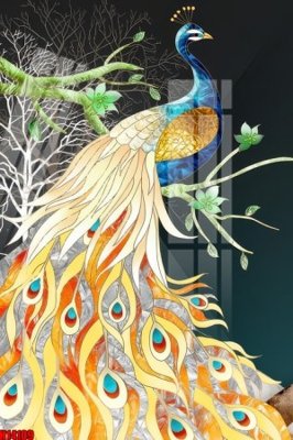 File in lụa File tranh gốc in tranh tường nền tổng hợp H14109 (tân cổ điển) File tranh gốc in tranh tường nền tổng hợp H14109