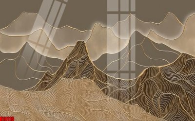 File in trần File tranh gốc in tranh tường nền tổng hợp H14116 (bản gốc) hoa văn