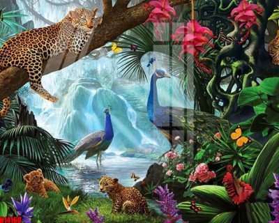 File tranh File tranh gốc in tranh tường nền tổng hợp H14160 (gốc) chủ đề thành phố